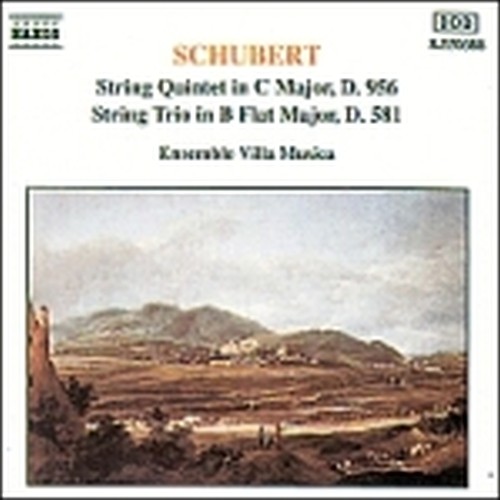Quintetto x archi D 956, Trio x archi D581  SCHUBERT FRANZ