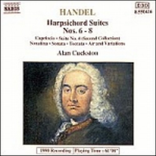 Suite x clavicembalo n.6, n.7, n.8, n.4(Second Collection), Capriccio in FA mag  HANDEL GEORG FRIEDRICH