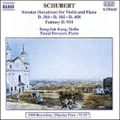 Sonata x vl e pf D 384, D 385, D 408, Fantasia D 934  SCHUBERT FRANZ