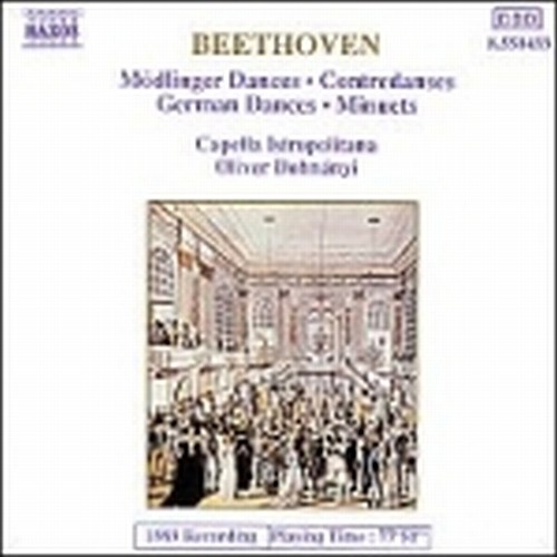 Mödlinger Tänze, Contraddanze, Danze tedesche, Minuetti  BEETHOVEN LUDWIG VAN