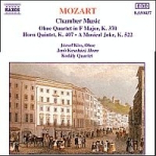 Quartetto x oboe, vl, vla, vlc K 370, Quintetto x corno, vl, 2 vla, vlc K 407, E  MOZART WOLFGANG AMADEUS