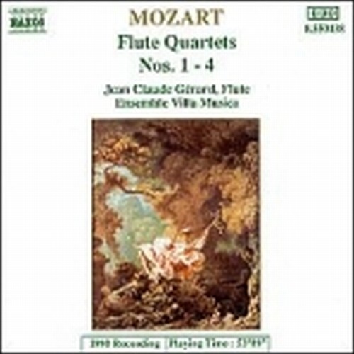Quartetti x fl e archi  MOZART WOLFGANG AMADEUS