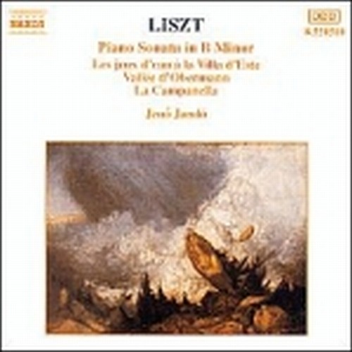 Sonata x pf in SI min, Les jeux d'eau aVilla d'Este, Valee d'Obermann, La campa  LISZT FRANZ