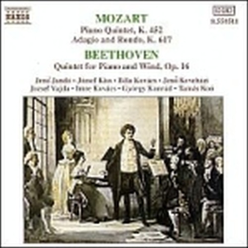 Quintetto x pf e fiati K 452, Adagio e rondo' K 617  MOZART WOLFGANG AMADEUS