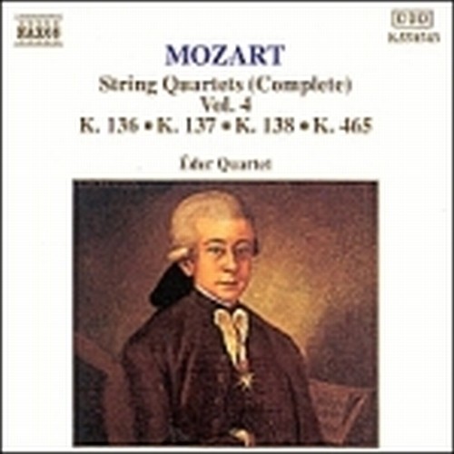 Quartetti x archi vol.4 (integrale): Quartetto n.22 K 465 "Dissonanze", Divertim  MOZART WOLFGANG AMADEUS