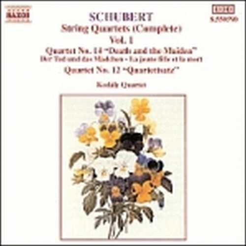 Quartetti x archi (integrale) Vol.1: Quartetto n. 14 D 810 "La morte e la fanciu  SCHUBERT FRANZ