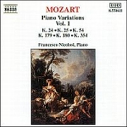Variazioni x pf vol.1: K 24, 25, 54, 179, 180, 354  MOZART WOLFGANG AMADEUS