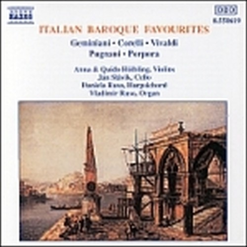 Composisizioni di GEMINIANI, CORELLI, PUGNANI, VIVALDI, PORPORA  HOLBLING ANNA & QUIDO  fl.