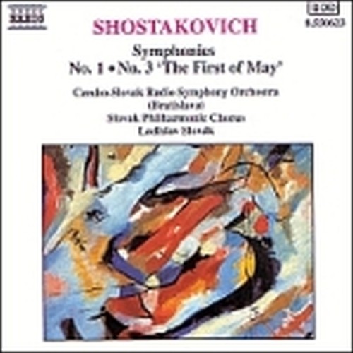 Sinfonia n.1 op.10, sinfonia n.3 op 20 Il primo giorno di Maggio"  SCIOSTAKOVIC DMITRI
