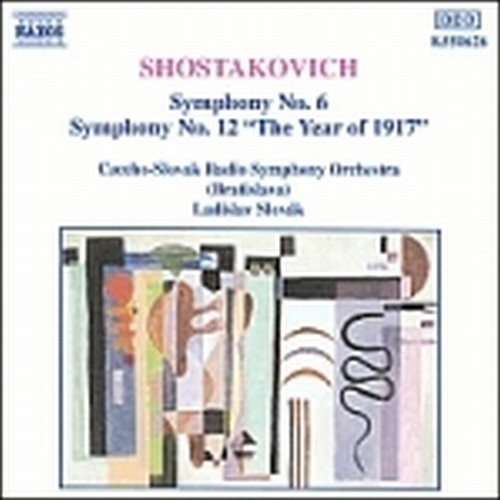 Sinfonia n.6 op.53, n.12 op.112 "L'anno1917"  SCIOSTAKOVIC DMITRI