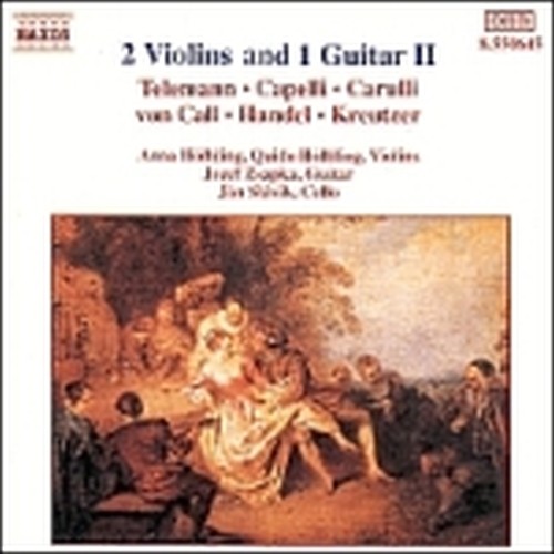 Composizioni di TELEMANN, CAPELLI, CARULLI, LEONARD VON CALL, HANDEL, KREUTZER  HOLBLING ANNA & QUIDO  fl.