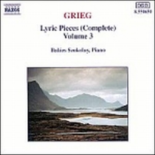 Pezzi lirici (integrale) vol.3: Selezione dalle op.12, 38, 54, 57, 62, 71, 65, 6  GRIEG EDVARD