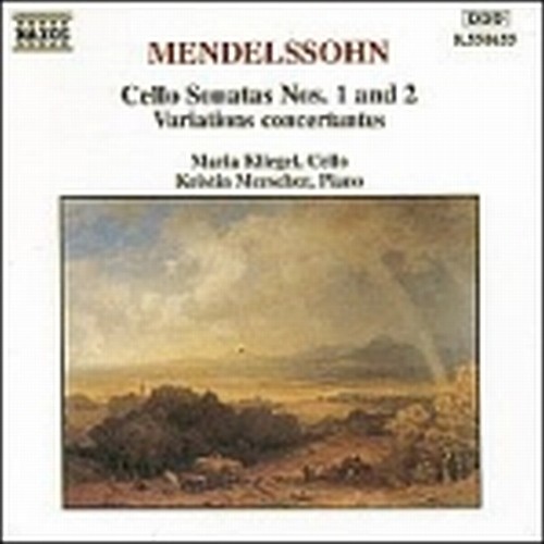 Sonata x vlc n.1 op.45, n.2 op.58, Variazioni concertanti op.17, Romanza senza p  MENDELSSOHN FELIX