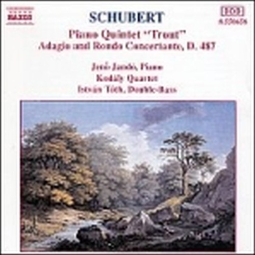 Quintetto x pf e archi D 667 "La trota", Adagio e rondo concertante D 487  SCHUBERT FRANZ