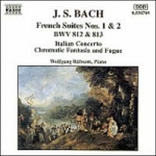 Suites francesi nn.1 e 2 BWV 812, 813; Concerto italiano BWV 971, ...  BACH JOHANN SEBASTIAN