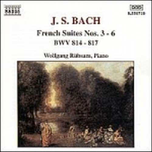 Suites francesi nn.3-6 BWV 814-817  BACH JOHANN SEBASTIAN