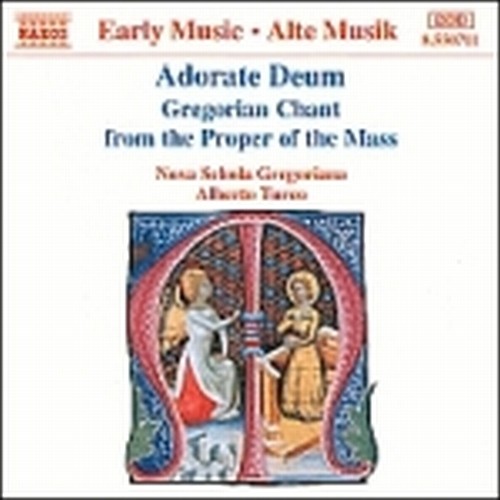Adorate Deum (canto gregoriano per il Proprio ella messa)  TURCO ALBERTO Dir  