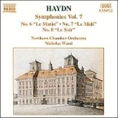 Sinfonia n.6 "Le Matin", n.7 "Le Midi",n.8 "Le Soir"  HAYDN FRANZ JOSEPH