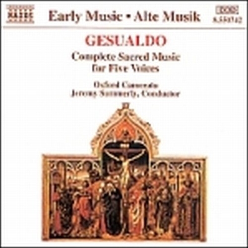 Musica sacra a 5 voci (integrale)  GESUALDO CARLO DA VENOSA