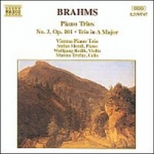 Trio x pf n.3 op.101, in LA mag op.postuma  BRAHMS JOHANNES