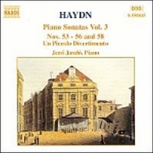 Sonate x pf vol.3: Sonata x pf n.53 > n.56, n.58, Variazioni (Un piccolo diverti  HAYDN FRANZ JOSEPH