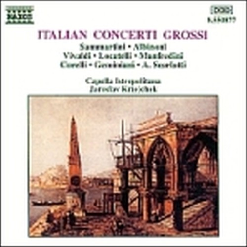Concerti grossi di ammartini, Albinoni, Vivaldi, Locatelli, Manfredini, Corelli  VARI