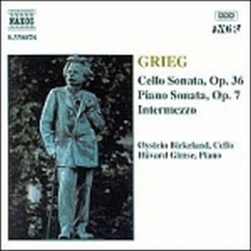 Sonata x pf op.7, Intermezzo x vlc e pf, Sonata x vlc e pf op.36  GRIEG EDVARD