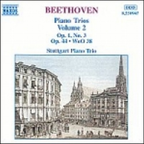 Trii x pf e archi vol.2: Trio n.3 op.1,Hess 48, WoO 38, Variazioni op.44  BEETHOVEN LUDWIG VAN
