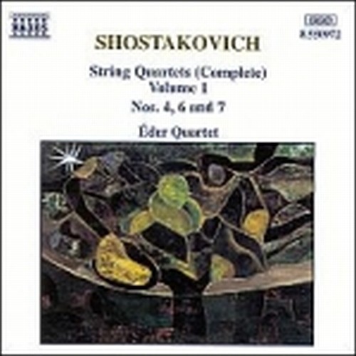 Quartetti x archi Vol.1 (integrale): Quartetto n.4 op.83, n.6 op.101, n.7 op.108  SCIOSTAKOVIC DMITRI