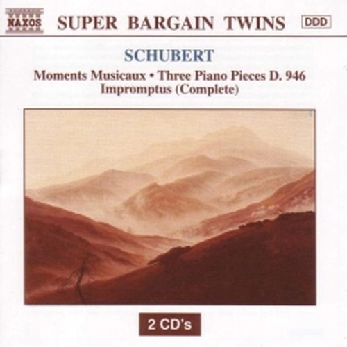 Improvvisi op.90 e op.142 (integrale), 6 momenti musicali op.94, 3 pezzi x pf D  SCHUBERT FRANZ