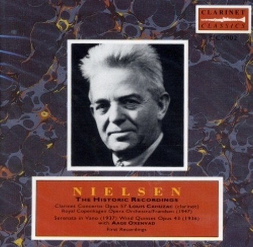 Concerto per clarinetto op.57, Quintetto per fiati op.43, Serenata in vano  NIELSEN CARL