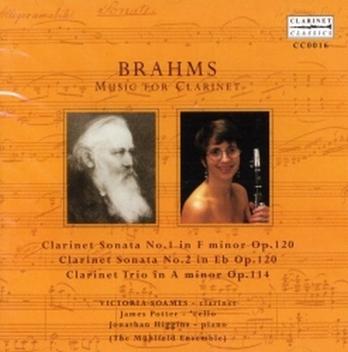 Sonate per clarinetto op.120 (nn.1 e 2), Trio op.114  BRAHMS JOHANNES