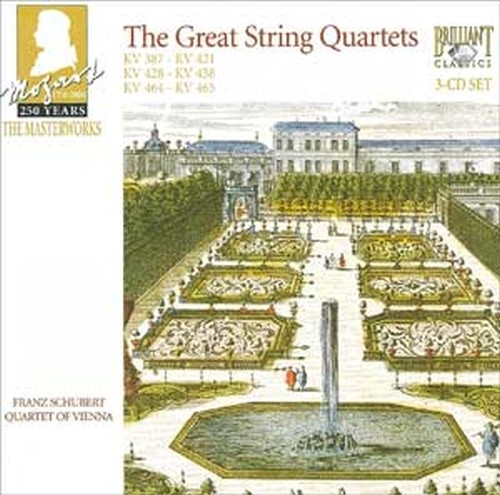 The Great String Quartets  MOZART WOLFGANG AMADEUS
