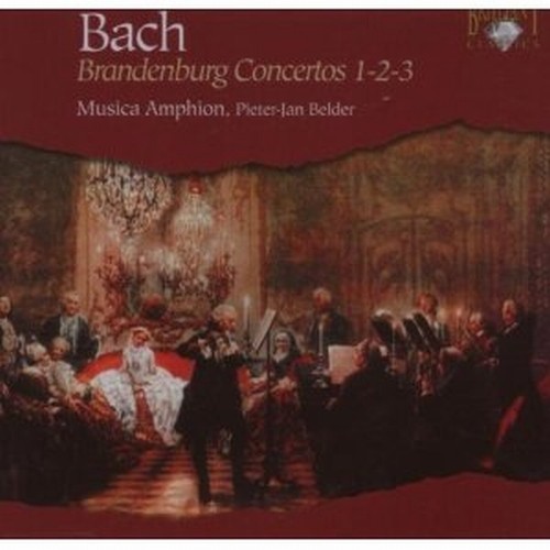 Concerti brandeburghesi 1-2-3  BACH JOHANN SEBASTIAN