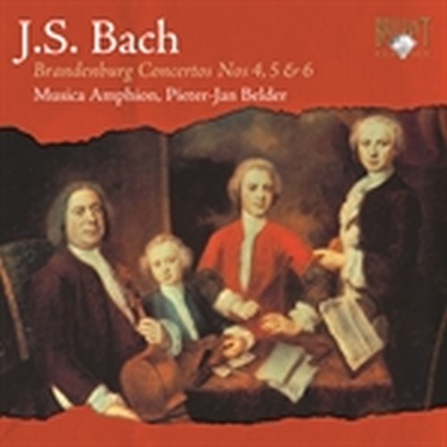 Concerti brandeburghesi nn.4, 5, 6  BACH JOHANN SEBASTIAN