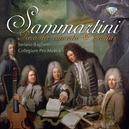 Sonata in Fa n.11, n.21, n.23; Concerto per flauto, archi e basso continuo  SAMMARTINI GIUSEPPE