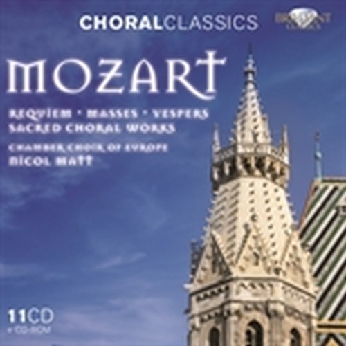 Opere sacre corali: Requiem, Messe, Vespri  MOZART WOLFGANG AMADEUS