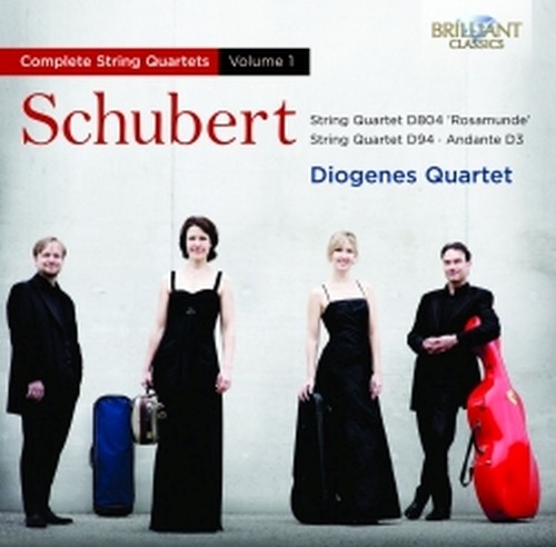 Quartetti per archi (integrale), Vol.1  SCHUBERT FRANZ