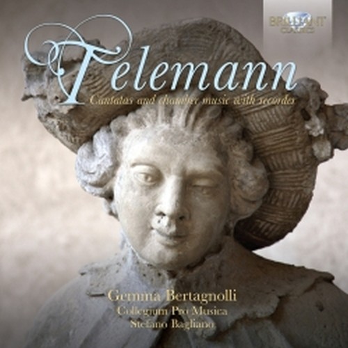 Cantate e opere da camera con flauto dolce  TELEMANN GEORG PHILIP