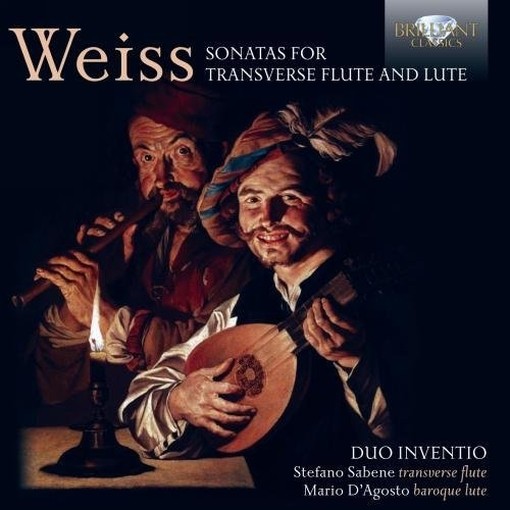 Sonate nn.6, 8 e 14 per liuto e flauto traversiere  WEISS SILVIUS LEOPOLD