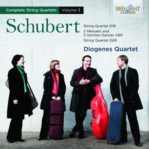 Quartetti per archi (integrale), Vol.3  SCHUBERT FRANZ