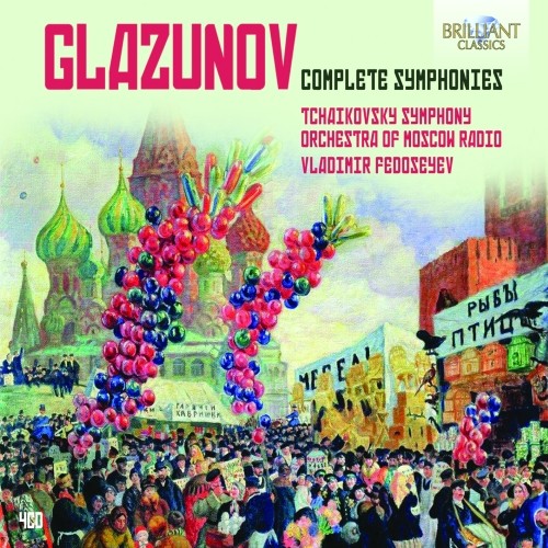 Integrale delle sinfonie  GLAZUNOV ALEXANDER KOSTANTINOVICH