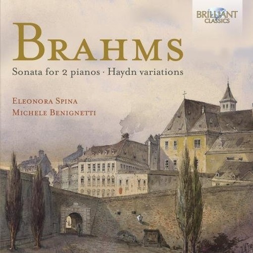 Sonata per 2 pianoforti op.34b, Variazioni su un tema di Haydn op.56b  BRAHMS JOHANNES