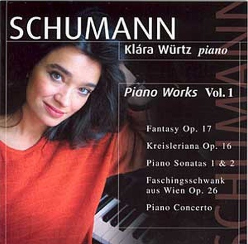 Klára Würtz, Opere per pianoforte vol.1  SCHUMANN ROBERT
