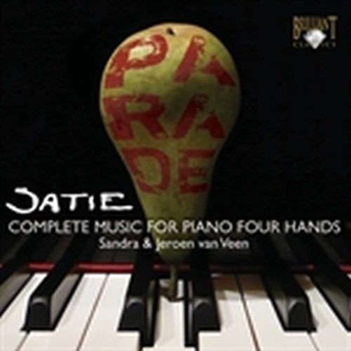 Integrale delle opere per pianoforte a quattro mani  SATIE ERIK