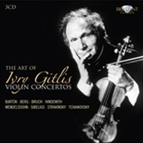 L'arte di Ivry Gitlis, Concerti per violino  VARI