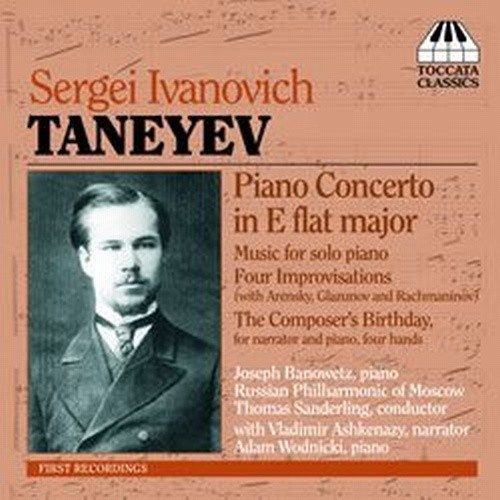 Concerto per pianoforte e musica per pianoforte solo  TANEYEV SERGEY IVANOVICH