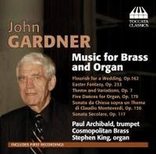Musica per ottoni e organo  GARDNER JOHN