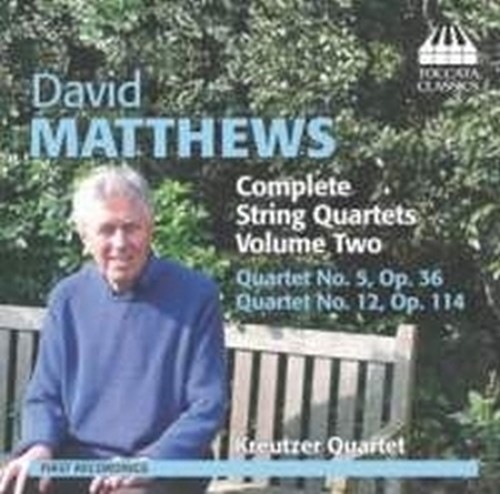 Quartetti per archi (integrale), Vol.2  MATTHEWS DAVID