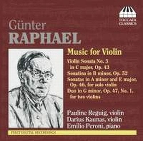 Musica per violino  RAPHAEL GÜNTER